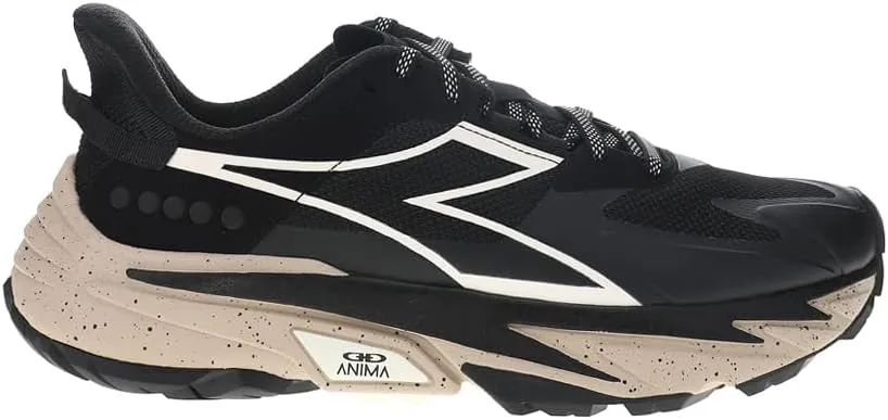 Diadora Mens Equipe Sestriere-Xt Trail Trail Running Sneakers Shoes - Black