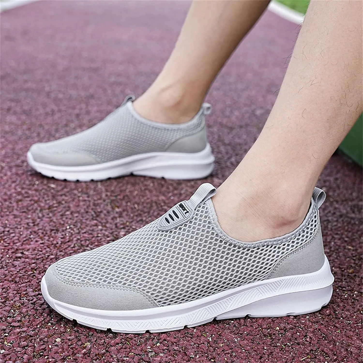 Women's Slip On Sneakers Lightweight Breathable Mens Dress Shoes Winter Men's Casual Dress Shoes Black Platform Sneaker Platform Tennis Shoe Loafers Dress Shoe